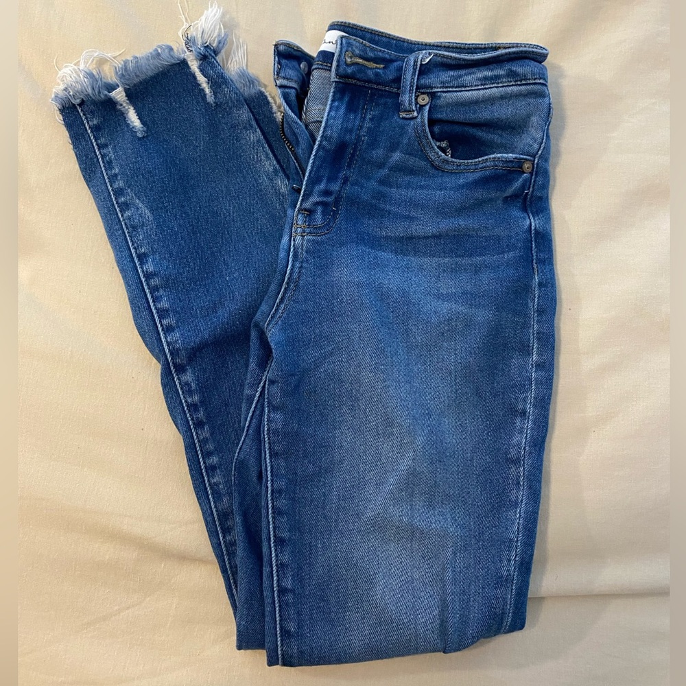 Kancan JAY HIGH RISE ANKLE SKINNY JEANS